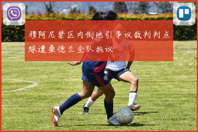 穆阿尼禁区内倒地引争议裁判判点球遭桑德兰全队抗议